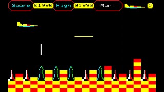 Sharp MZ-700 Game: Cosmic Scramble (1984)