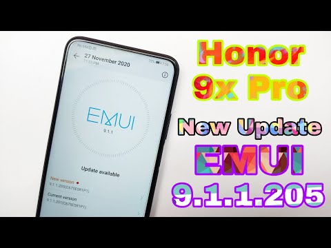 Honor 9x Pro New EMUI Update | EMUI 9.1.1.205 Release | Honor 9x Pro Me Update Kaise Kare?