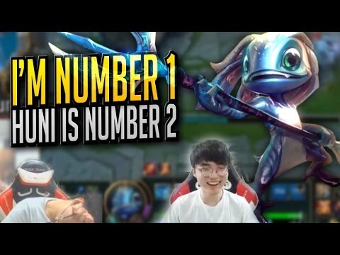 Faker Stops Underestimating Huni - Faker's Stream Highlights (Translated)