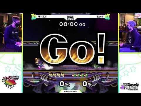 No Jawns 2: Pools - Petedog (Fox) Vs. Bambi (Falco) - SSBM Tournament
