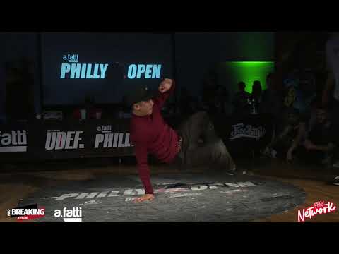 Curt Rage Vs Links  - Top 16 - Afatti Philly Open - Pro Breaking Tour - BNC