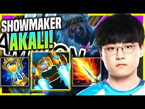SHOWMAKER DESTROYING WITH AKALI! - DWG ShowMaker Plays Akali Mid vs Yone! | Preseason 11