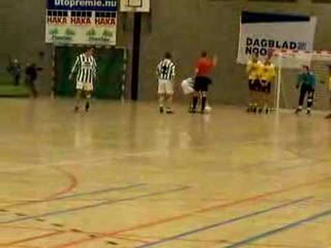 Goal Drenthina tegen SVBO Vrije trap