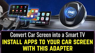 𝐍𝐄𝐖 One Car Stereo AI Box Ultra CarPlay Smart USB Adapter  |  UNBOXING REVIEW