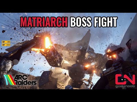 Arc Raiders Matriarch Boss Fight & Matriarch Reactor Legendary Used for Aphelion