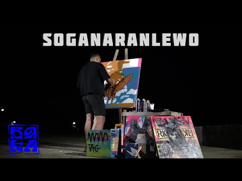 Live Mural by RK from Timore Art Graffiti - SOGANARANLEWO