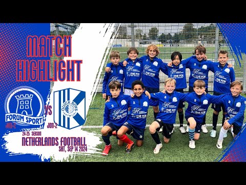 【Sep 14, 2024】Forum Sport JO11-2 Match highlight (vs Quick Boys JO11-2)
