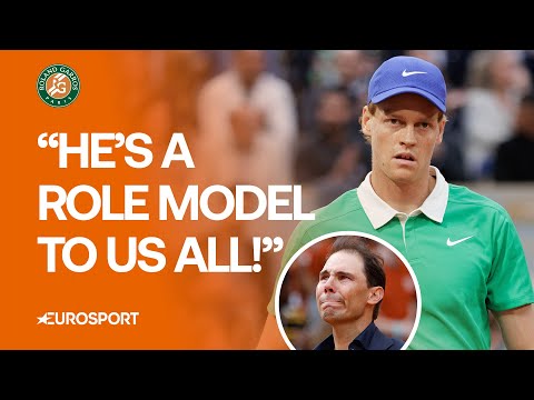 Jannik Sinner on his challenging Round 1 win and paying respects to Rafael Nadal ❤️