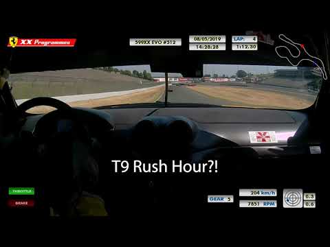 Ferrari 599XX #512 onboard at Sonoma Raceway