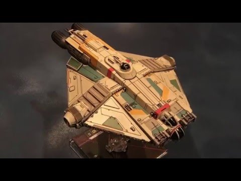 The Cardboard Dungeon: X-Wing Ship Review - Ghost