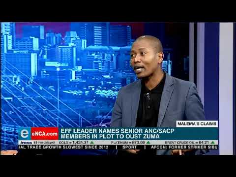 EFF leader names senior ANC SACP members in plot to oust Zuma
