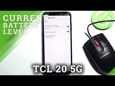 How to Enable Battery Percentage on TCL 20 5G – Open Battery Settings