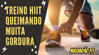 TREINO HIIT 9 MIN: QUEIMANDO MUITA GORDURA | MALVADO FIT