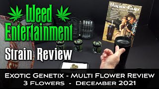 Exotic Genetix - Multi Flower Review - 3 Flowers - One Winner - December 2021