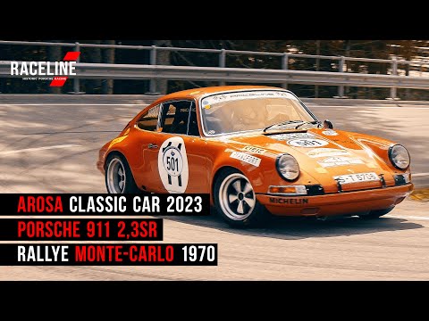 Arosa Classic Car 2023 | Team Raceline gibt Gas | Porsche 911 2,3SR | Rallye Monte Carlo 1970