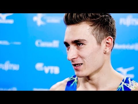 David Belyavskiy (RUS) Interview - 2017 World Championships - AA Final