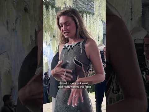 Video Thumbnail: Gigi Hadid's met look was arts and crafts