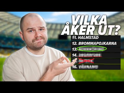 ALLSVENSKA BOTTENSTRIDEN - VILKA ÅKER UT?