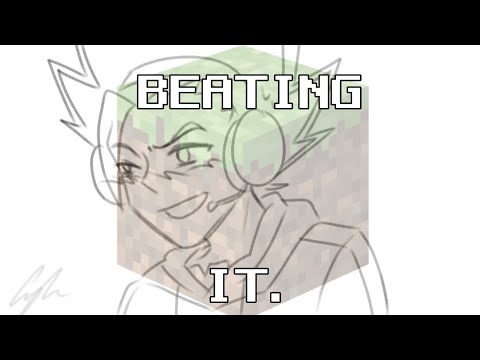 Can I beat Minecraft while my friend beats me? (metal fight beyblade masamune/king)