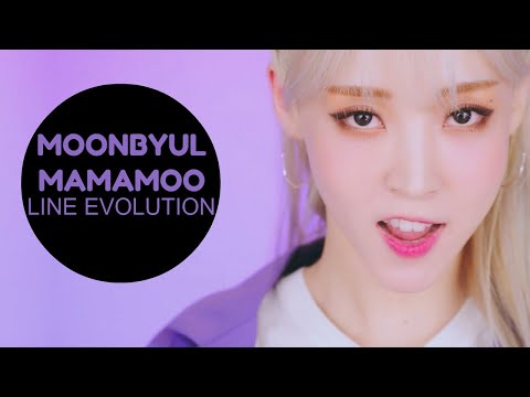 Moonbyul (MAMAMOO) - Line Evolution | 2014-2020