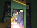 Opening To Fantasia 1991 VHS