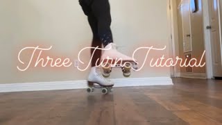 How To Three Turn On Roller Skates For Total Beginners: