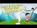 What If You Got Caught In A Tornado? | Natural Disaster | The Dr Binocs Show | Peekaboo Kidz