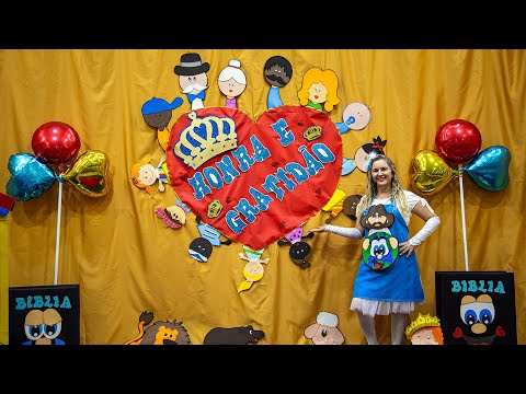Culto online Infantil - Honra e Gratidão