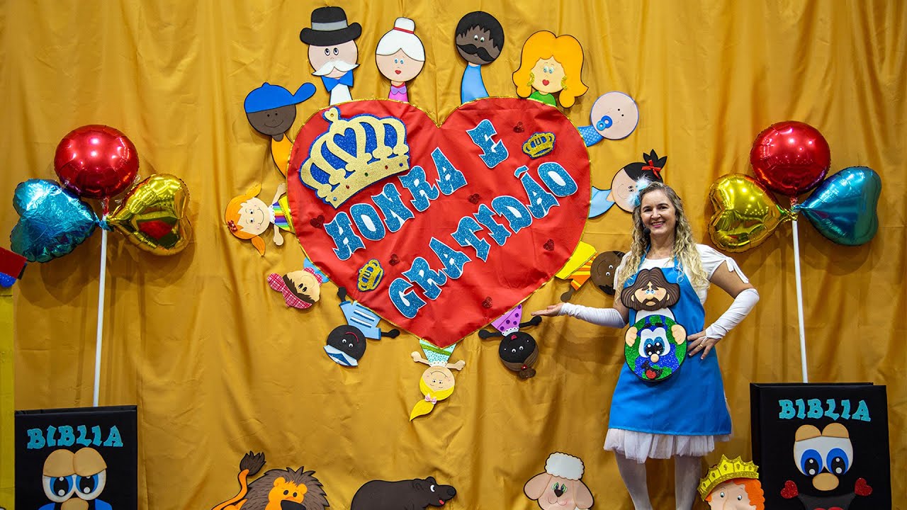 Culto online Infantil - Honra e Gratidão