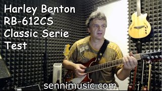 Video thumbnail for Harley Benton RB-612CS  Classic Serie Test by Hervé Senni