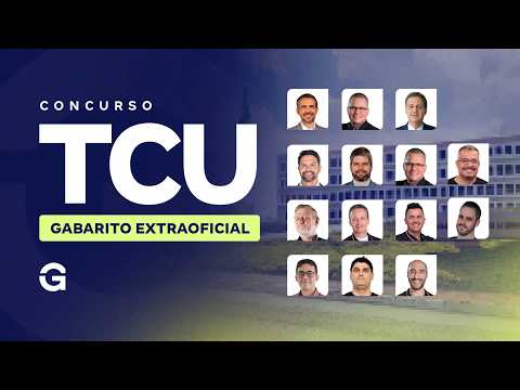 Concurso TCU | Gabarito Extraoficial