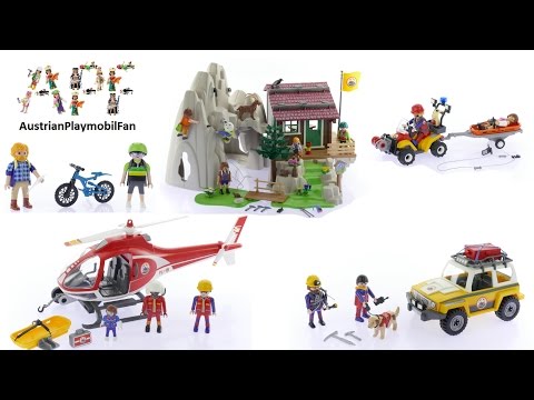Alle Playmobil Bergretter Spielsets 2017 - Playmobil Build Review