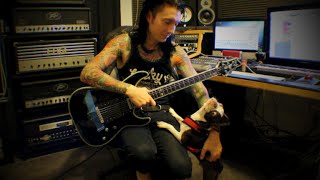 Black Veil Brides - Drag Me To The Grave - Guitar Lesson by: Jake Pitts