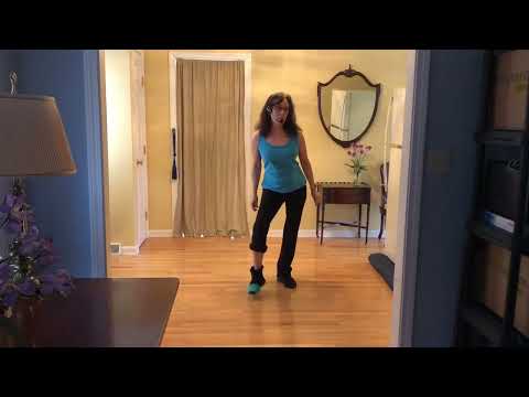 Over the Moon (w Shut Up and Dance) - L2/3 Line Dance Lesson & Dance Along - Music at 6:37