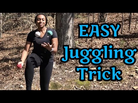 How to juggle UNDER THE LEG | Crowd Pleaser Trick #3 | Beginner Tutorial