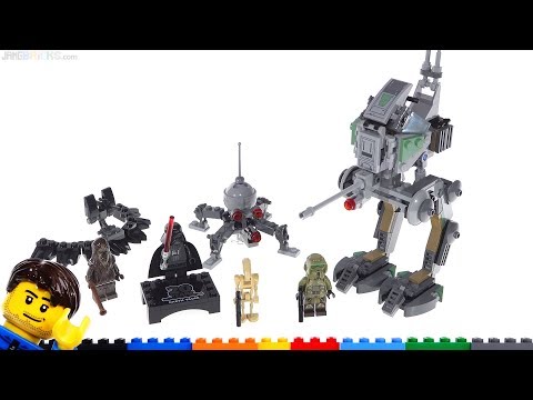 LEGO Star Wars 20th Anniv. Clone Scout Walker (AT-RT) review! 75261