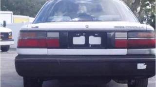 preview picture of video '1989 Toyota Corolla Used Cars St. Petersburg FL'