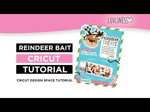 Make Reindeer Bait Cards in Cricut Design Space: Tutorial for Creating Adorable Reindeer Food Cards
