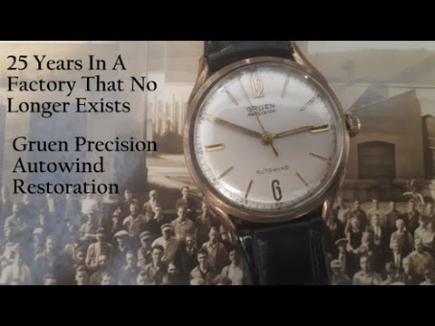 Gruen 25 Year Service Watch Restored