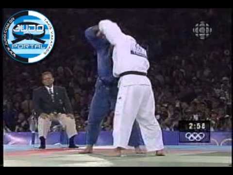 Judo Olympic Games Sidney 2000  -100kg GILL (CAN)-INOUE (JPN)
