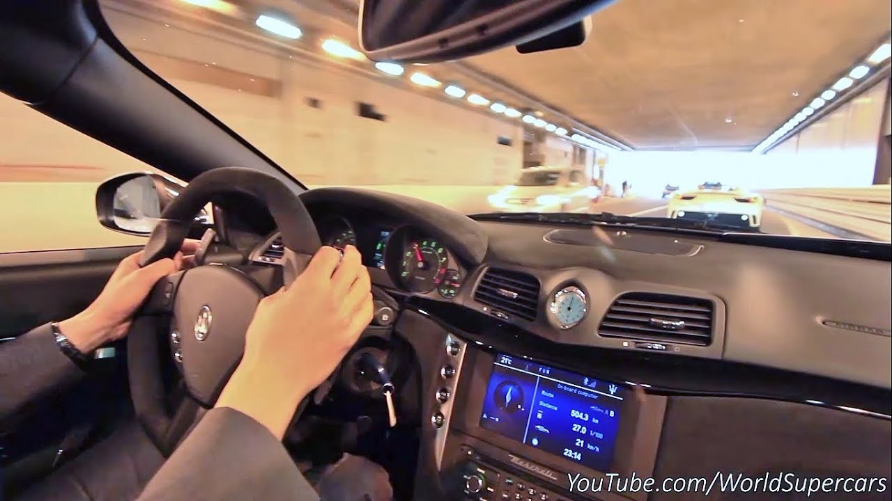 Maserati Grancabrio MC Stradale LOUD Ride!