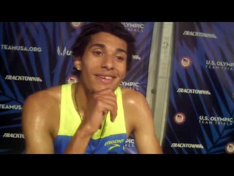 Izaic Yorks talks about going for the standard in the 1500 at the 2016 US Trials
