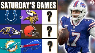 NFL Week 15: EXPERT PICKS & Predictions for Saturday’s Games | CBS Sports HQ