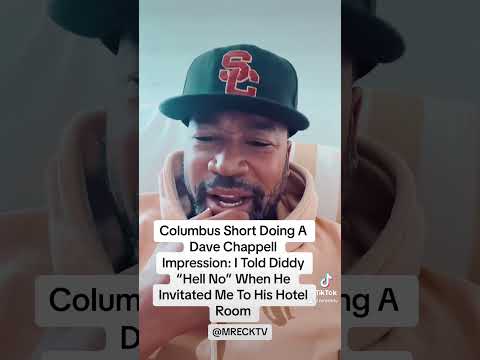 Columbus Short Goes Off On Diddy Part 2: I Told Him "Hell No" You Can't Clap My Cheeks