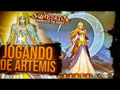 JOGANDO COM A ÁRTEMIS!!! SERÁ QUE É TUDO ISSO MESMO? - SAINT SEIYA AWAKENING