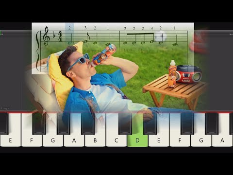 WOJAN - PIJ WOJANKA DO BIAŁEGO RANKA -  pianino-piano-cover-keyboard-tutorial-nuty-chords-karaoke