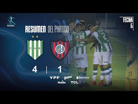Copa Diego Maradona | Fases | Fecha 5 | resumen de Banfield - San Lorenzo