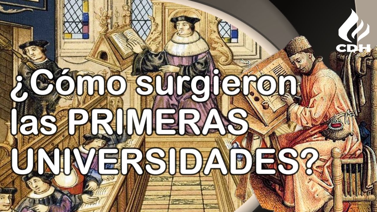 El origen medieval de las universidades🔻Organización, estudios y vida de los estudiantes