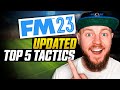 I Tested 25 Tactics, Here’s my Top 5 on FM23