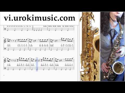 Tự Học Saxophone (Alto) Reik ft. Ozuna, Wisin - Me Niego Hướng Dẫn  Bài Hát um-a687